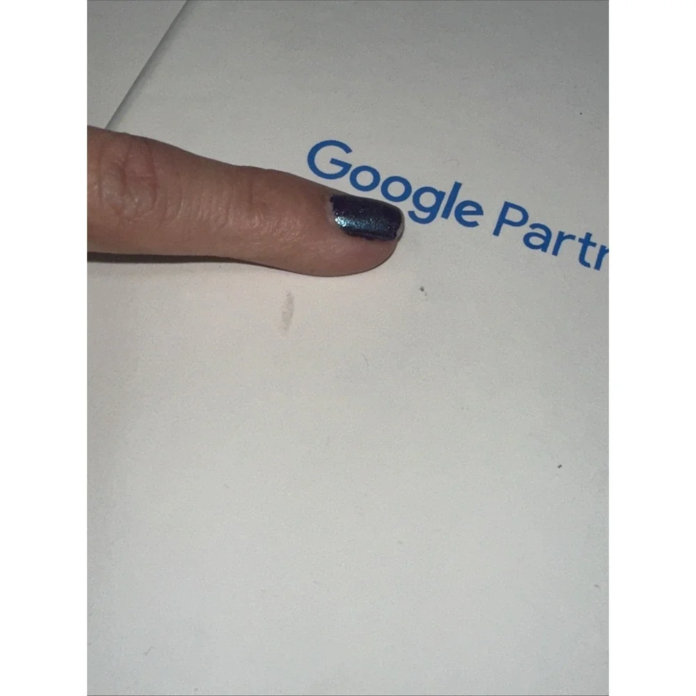 Google Partners Hardcover Journal Notebook White Lined Pages Promo Swag